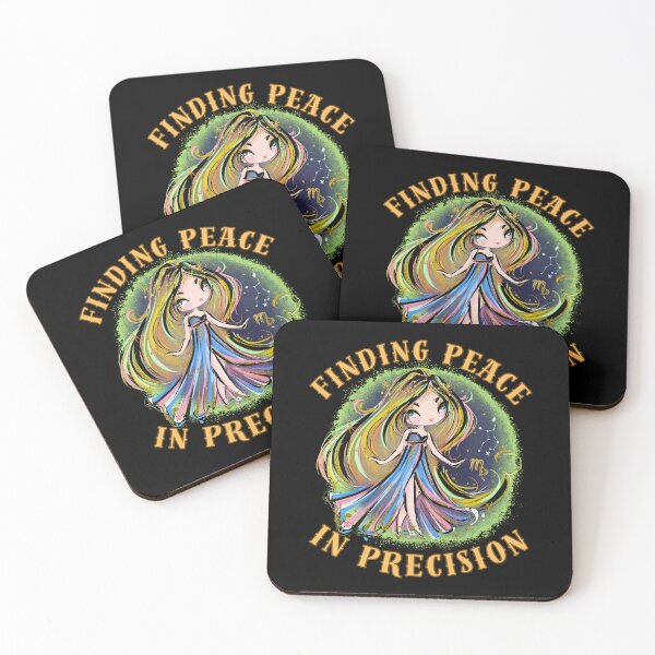 Item preview, Finding Peace In Precision. virgo sign designed and sold by ZodiacWonders.