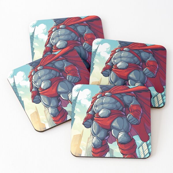 Item preview, Rhino Superhero Saves Animals designed and sold by cute-animals99.
