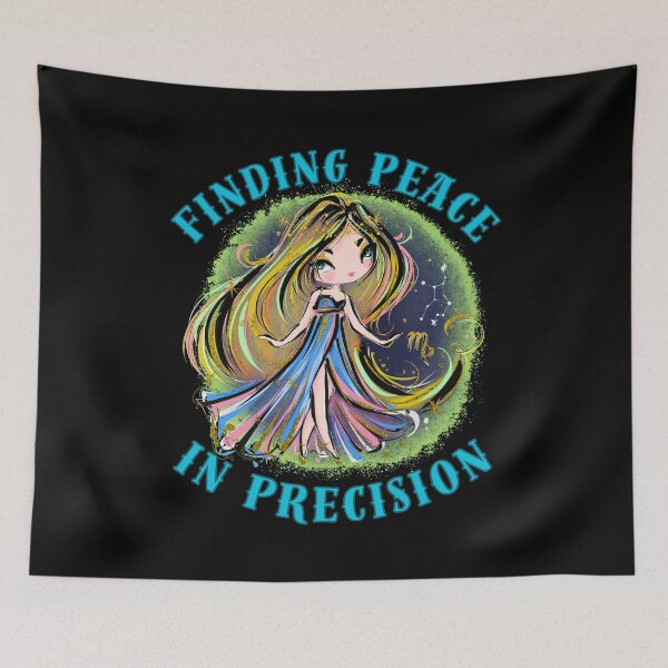 Item preview, Finding Peace In Precision. zodiac virgo designed and sold by ZodiacWonders.