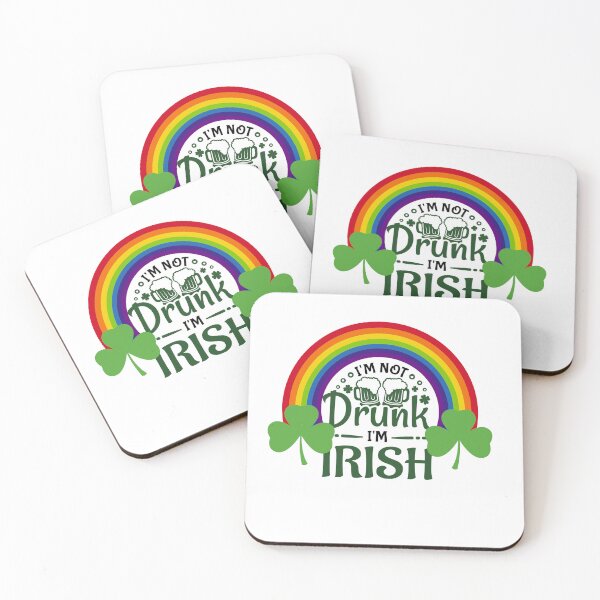 Item preview, I'm not Drunk I'm IRISH St Patricks Day  designed and sold by Mich' Micha ⭐⭐⭐⭐⭐.