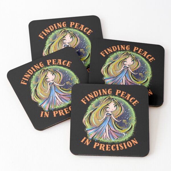 Item preview, Finding Peace In Precision. virgo birthday designed and sold by ZodiacWonders.