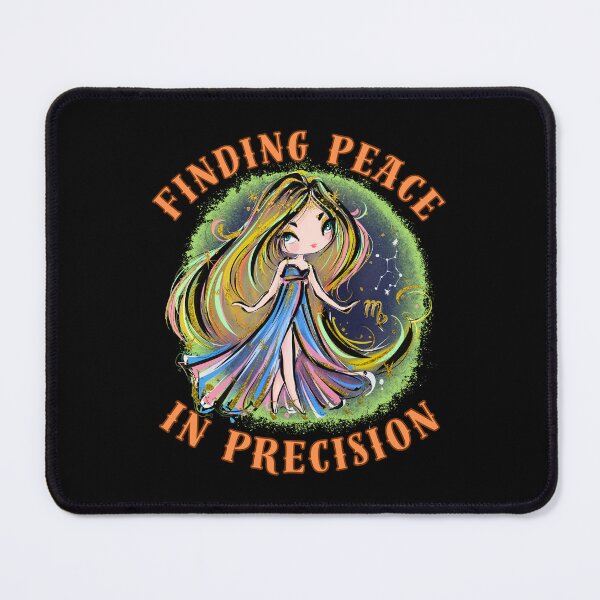 Item preview, Finding Peace In Precision. virgo birthday designed and sold by ZodiacWonders.