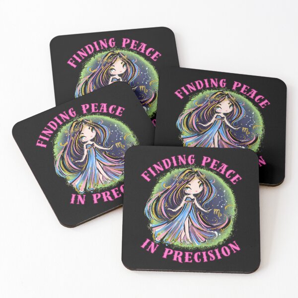 Item preview, Finding Peace In Precision. virgo quotes designed and sold by ZodiacWonders.