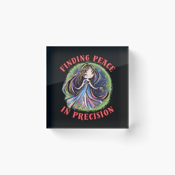 Item preview, Finding Peace In Precision. virgo traits designed and sold by ZodiacWonders.