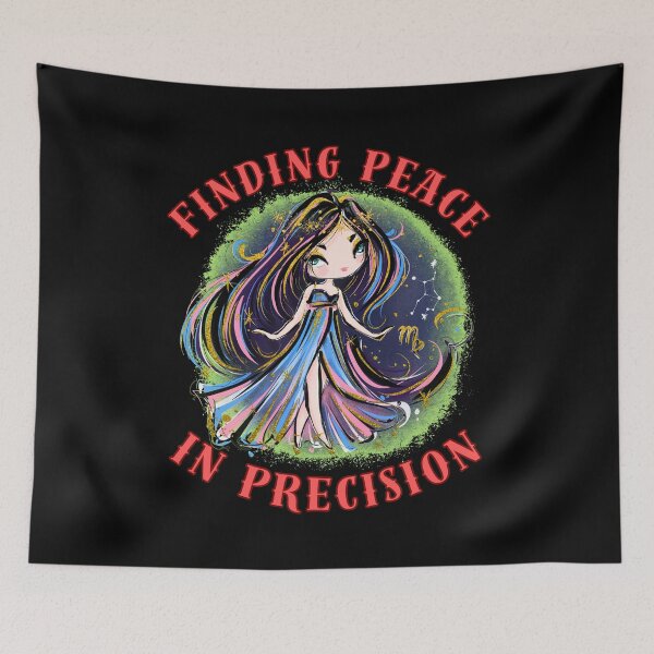 Item preview, Finding Peace In Precision. virgo traits designed and sold by ZodiacWonders.