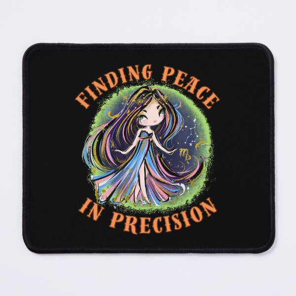 Item preview, Finding Peace In Precision. virgo characteristics designed and sold by ZodiacWonders.