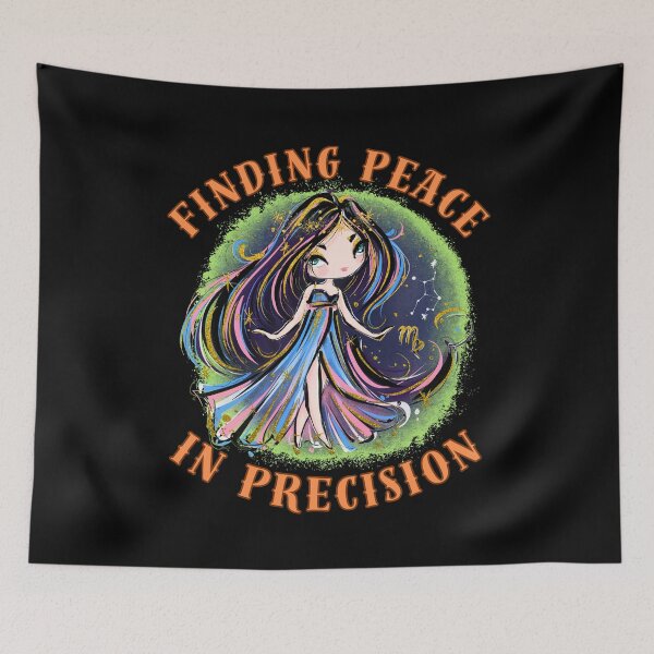 Item preview, Finding Peace In Precision. virgo characteristics designed and sold by ZodiacWonders.