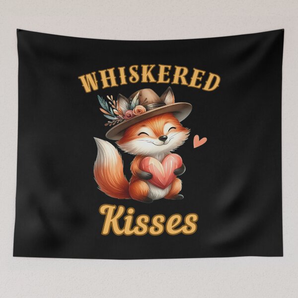Item preview, Whisker Kisses. fox lover designed and sold by FoxVibes.