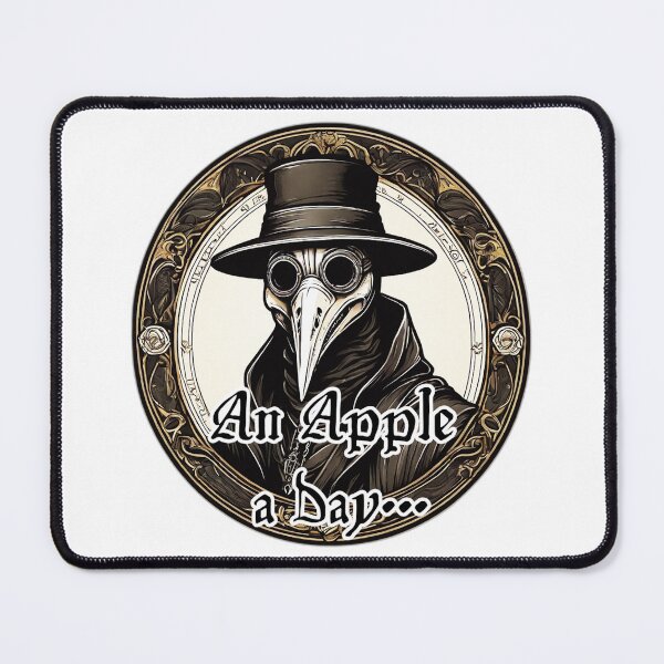 Item preview, An Apple a Day Keeps The Plague Doctor Away designed and sold by Ridiculam Toga.
