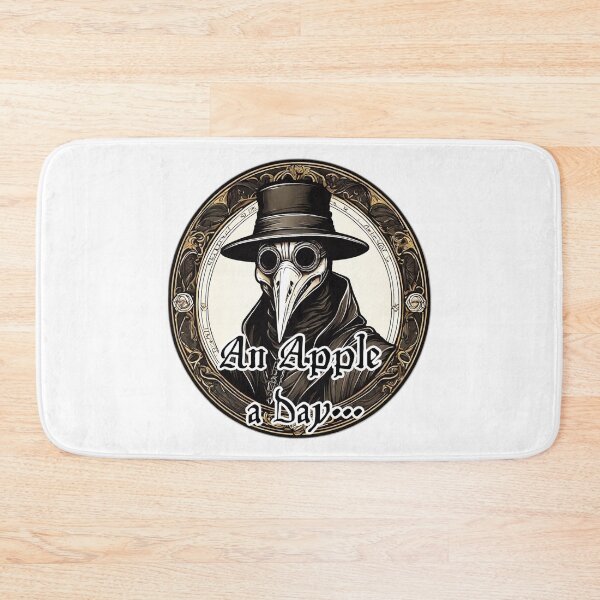 Item preview, An Apple a Day Keeps The Plague Doctor Away designed and sold by Ridiculam Toga.