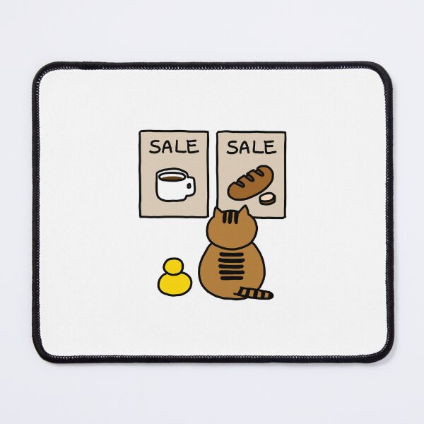Item preview, a Cat and a Duck looking at the discount leaflet designed and sold by superbaechoo.