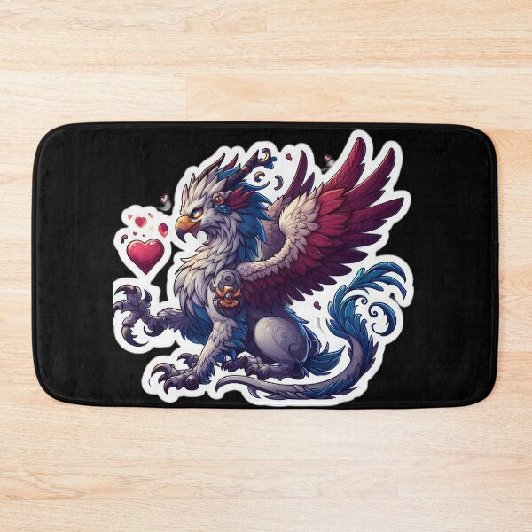 Item preview, gryphon Happy Valentines Day Sticker designed and sold by Expressions-Sel.