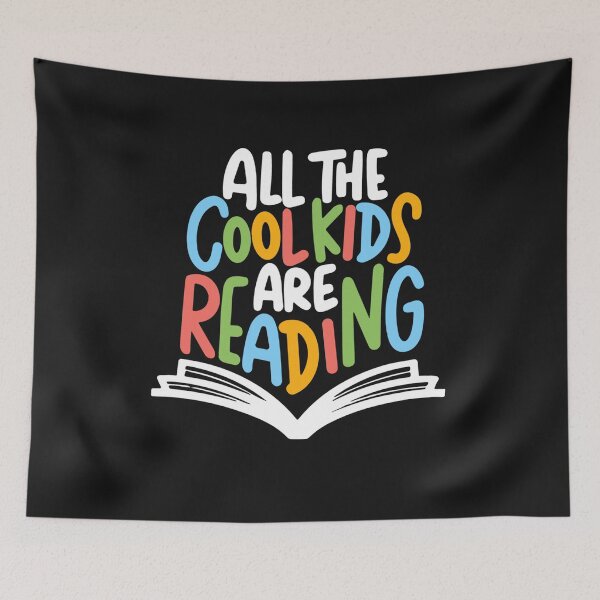 Item preview, All The Cool Kids Are Reading Book Reading Teacher School designed and sold by Pitchou07.