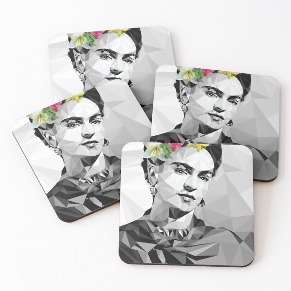 Item preview, Frida Kahlo designed and sold by LowPolyStars.
