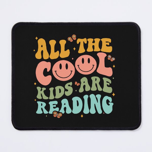 Item preview, All The Cool Kids Are Reading Book Reading Teacher School designed and sold by Pitchou07.