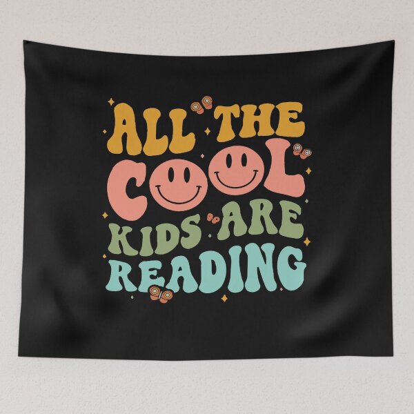 Item preview, All The Cool Kids Are Reading Book Reading Teacher School designed and sold by Pitchou07.