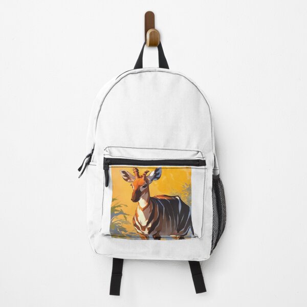 Item preview, Cute okapi // Okapi // flowers, colors journaling , Okapi poster designed and sold by SMARTKIT DESIGNAGENCY.