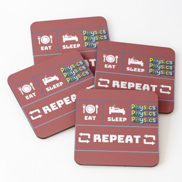 Item preview, Physics Enthusiast Daily Routine Sticker | Science Lover Gift designed and sold by Hill Strom.