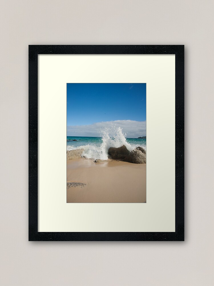 Alternate view of Little Waterloo Bay Framed Art Print