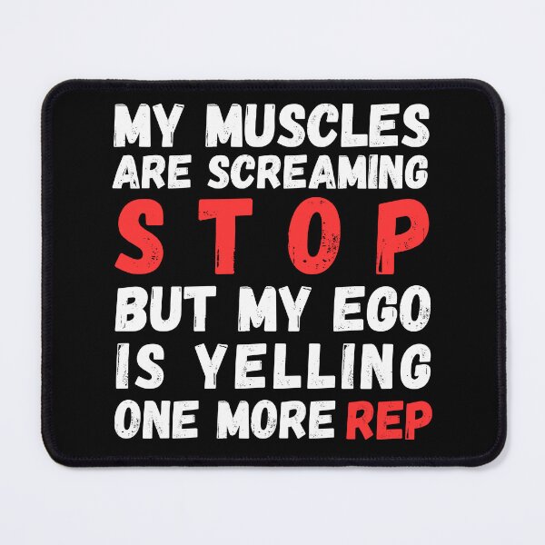 Item preview, Gym Humour Workout Bodybuilding Muscle designed and sold by Pati-Design.