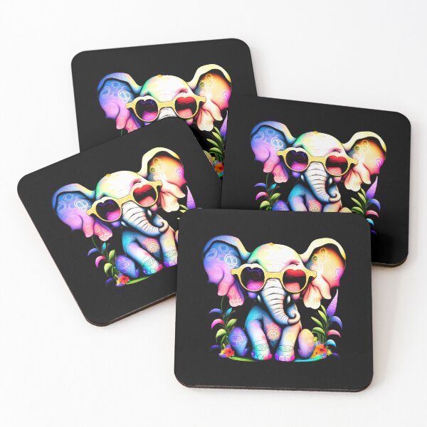 Item preview, Colorful Elephant designed and sold by ElephantVibes.