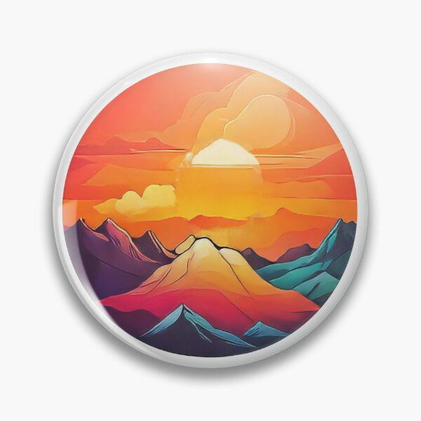 Item preview, Colorful Mountain O Logo Decal (972) designed and sold by WASjourney.