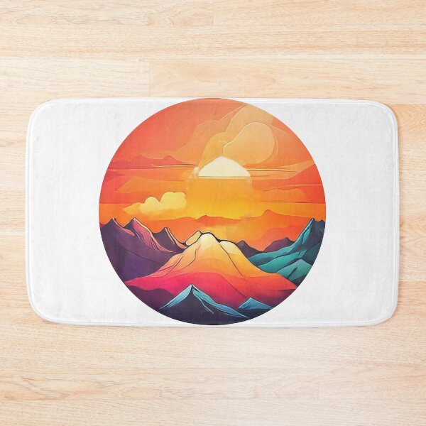 Item preview, Colorful Mountain O Logo Decal (972) designed and sold by WASjourney.