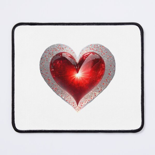 Item preview, Shining Crystalized Heart - Valentine Heart designed and sold by CreatureHouse95.