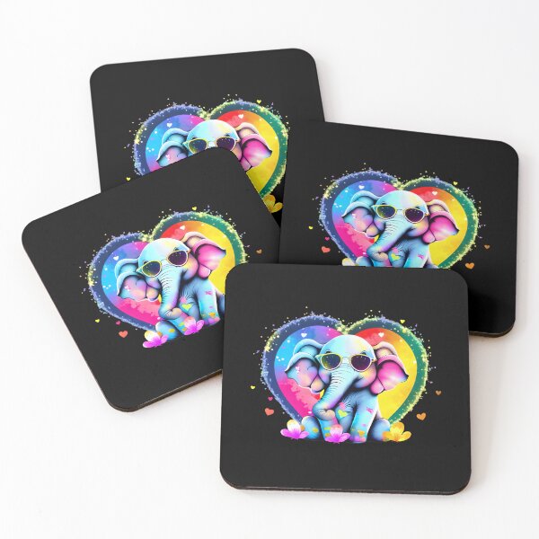 Item preview, Colorful Elephant designed and sold by ElephantVibes.