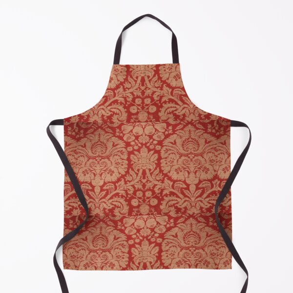 Item preview, Thibaut Damask Textile in red/gold designed and sold by CMooreWorx.