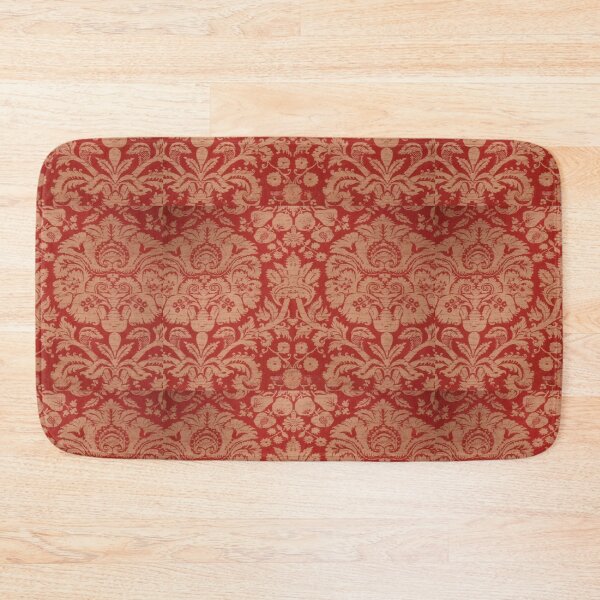 Item preview, Thibaut Damask Textile in red/gold designed and sold by CMooreWorx.