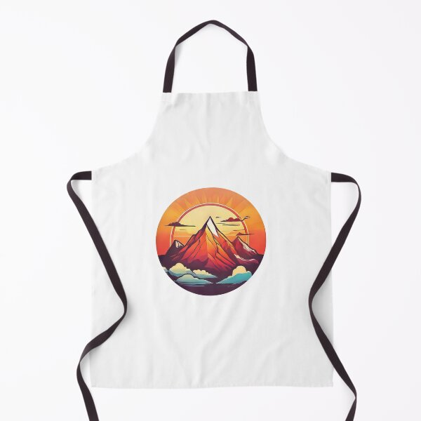 Item preview, Sunny Mountain Emblem Sticker (973) designed and sold by WASjourney.