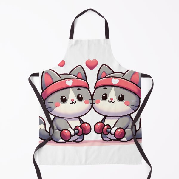 Item preview, Kitten Dumbbell Duo Love designed and sold by Purrformance.