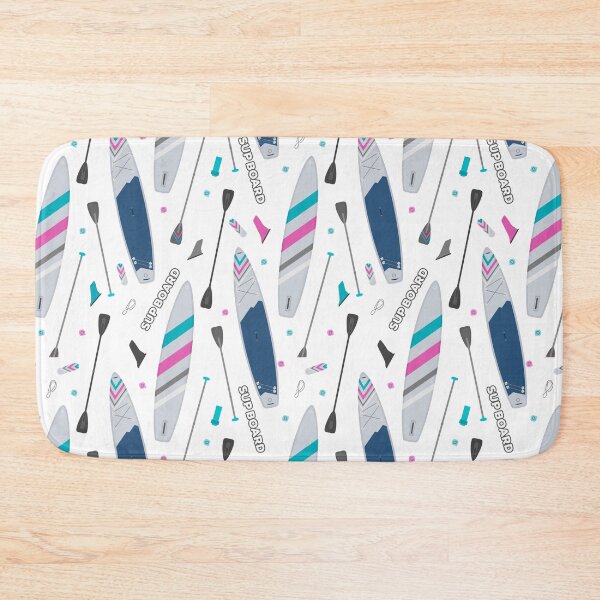 Item preview, Seamless pattern with Inflatable paddle supboard, serfing designed and sold by Nattalu.