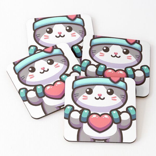 Item preview, Kitty's Heartfelt Fitness Boost designed and sold by Purrformance.