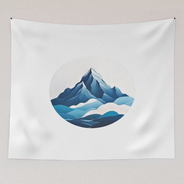Item preview, Minimalist Mountain Logo (978) designed and sold by WASjourney.