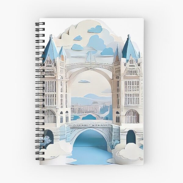 Item preview, London Bridge Paper Art Sticker (979) designed and sold by WASjourney.