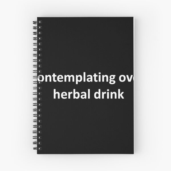 Item preview, Contemplating over Herbal Drink designed and sold by annenambiro.