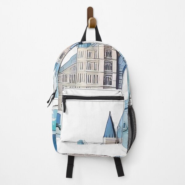 Item preview, London Bridge Pastel Paper Cut Sticker (982) designed and sold by WASjourney.