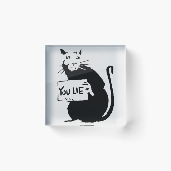 Item preview,  A black rat that tells you the truth  designed and sold by denis90ch.