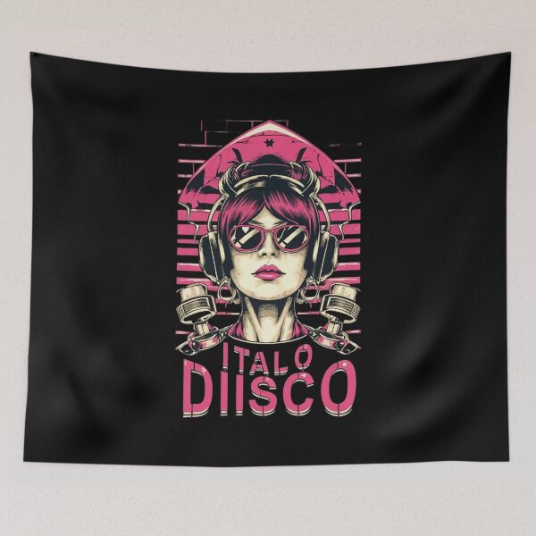 Item preview, Fiesta Retro Italo Vespa Vibes disco  designed and sold by BlueGoldArt.