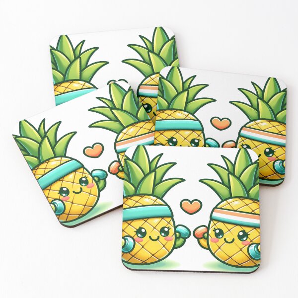 Item preview, Pineapple Pals Pumping Iron designed and sold by Purrformance.