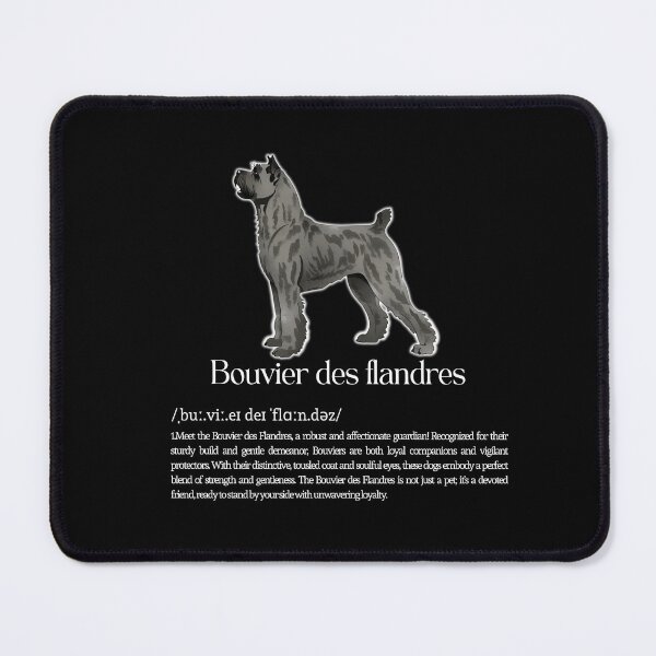 Item preview, Bouvier des Flandres Dog Breed Info designed and sold by GoodyPaws.