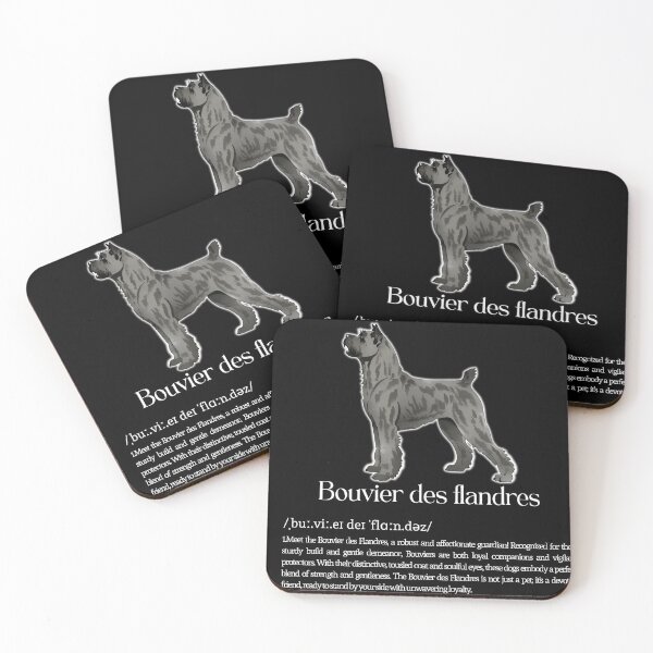 Item preview, Bouvier des Flandres Dog Breed Info designed and sold by GoodyPaws.