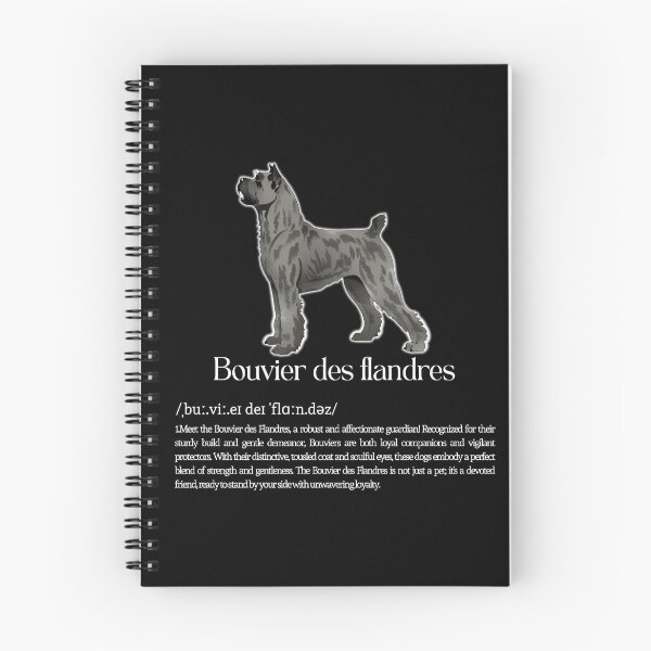 Item preview, Bouvier des Flandres Dog Breed Info designed and sold by GoodyPaws.