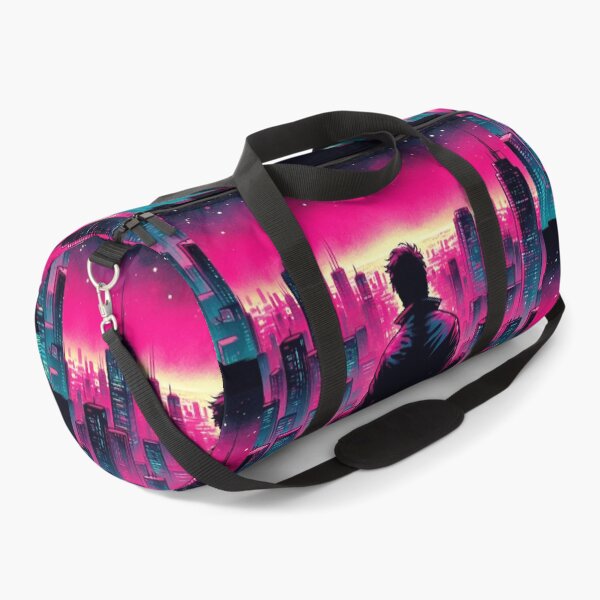 Item preview, Cyberpunk Silhouette Night Neon City designed and sold by RESToRAPTOR.