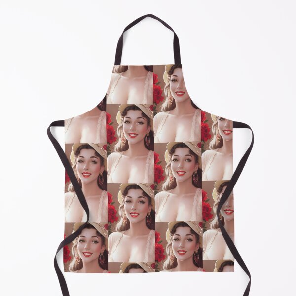 Item preview, Valentine's Day - Lady in love AI and flowers designed and sold by lusiakotowska.