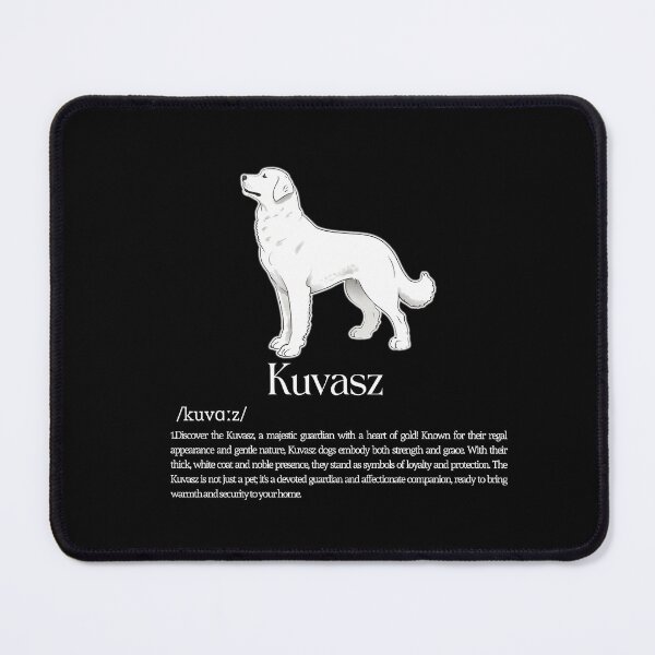 Item preview, Kuvasz Dog Breed Info designed and sold by GoodyPaws.