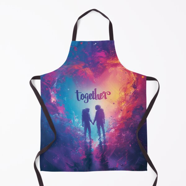 Artikelvorschau, Valentinstagsgeschenk - Gemeinsam - Kosmische Liebe Abstrakte Valentinstagskunst entworfen und verkauft von Mephisto696.