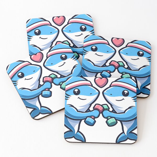 Item preview, Shark Squad's Swim & Gym designed and sold by Purrformance.